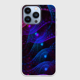 Чехол для iPhone 13 Pro с принтом NEON FRACTAL ,  |  | abstract | abstraction | color | fractal | geometry | paitnt | polygon | polygonal | psy | абстракция | геометрия | краски | неоновые | полигоны | психоделика | фрактал