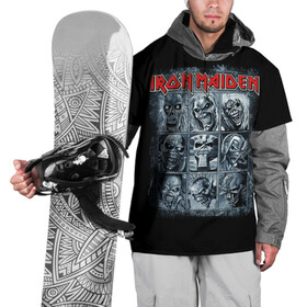 Накидка на куртку 3D с принтом Iron Maiden , 100% полиэстер |  | 80s | hardrock | heavy | iron | maiden | metal | pop | steve harris | the final frontier | uk | айрон | группа | железная дева | метал | мэйден | хеви