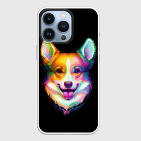 Чехол для iPhone 13 Pro с принтом Корги ,  |  | animal | animals | corgi | dog | dogs | glitch | глитч | животные | звери | картинка | картинки | корги | ми | милота | милый | пес | прикольная | прикольные | собака | собачка