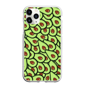 Чехол для iPhone 11 Pro матовый с принтом АВОКАДО , Силикон |  | Тематика изображения на принте: avocado | food | fruit | vegan | vegetarian | авокадо | веган | вегетарианство | еда | фрукты