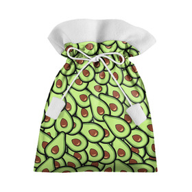 Подарочный 3D мешок с принтом АВОКАДО , 100% полиэстер | Размер: 29*39 см | avocado | food | fruit | vegan | vegetarian | авокадо | веган | вегетарианство | еда | фрукты