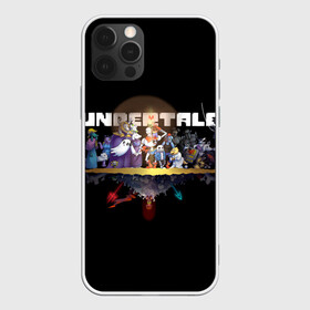 Чехол для iPhone 12 Pro с принтом Undertale. , силикон | область печати: задняя сторона чехла, без боковых панелей | asriel dreemurr | chara | frisk | sans | undertale | азриэль дримурр | андертейл | андрайн | гастер | меттатон | санс | фриск | чара