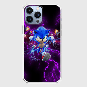 Чехол для iPhone 13 Pro Max с принтом SONIC ,  |  | Тематика изображения на принте: hedgehog | metal sonic | silver | silver the hedgehog | sonic | sonic boom | sonic the hedgehog | еж | ёж сонник | ежик | игры | кино | соник | соник в кино | фильм