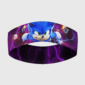 Повязка на голову 3D с принтом SONIC ,  |  | hedgehog | metal sonic | silver | silver the hedgehog | sonic | sonic boom | sonic the hedgehog | еж | ёж сонник | ежик | игры | кино | соник | соник в кино | фильм