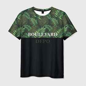 Мужская футболка 3D с принтом Boulevard Depo , 100% полиэфир | прямой крой, круглый вырез горловины, длина до линии бедер | boulevard | bulevard | depo | luv | powerpuff | rap | yungrussia | бульвар | бульвард | депо | кащенко | лав | паверпаф | раша | реп | рэп | янг