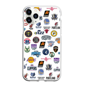 Чехол для iPhone 11 Pro Max матовый с принтом NBA Pattern , Силикон |  | basketball | boston celtics | brooklyn nets | nba | new york knicks | philadel | toronto raptors | баскетбол | бостон селтикс | бруклин нетс | нба | нью йорк никс | спорт | торонто рэпторс | филадельфия 76ерс