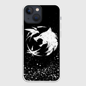 Чехол для iPhone 13 mini с принтом ВЕДЬМАК ,  |  | geralt | the witcher | the witcher wild hunt | witcher | wolf | ведьмак | ведьмак 3 | волк | геральт | охотник