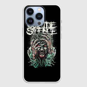 Чехол для iPhone 13 Pro с принтом suicide silence ,  |  | Тематика изображения на принте: black | blackmetal | burzum | punk | rock | suicide silence