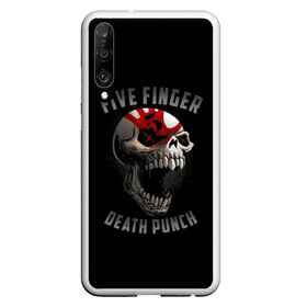 Чехол для Honor P30 с принтом Five Finger Death Punch , Силикон | Область печати: задняя сторона чехла, без боковых панелей | Тематика изображения на принте: 5fdp | death | ffdp | finger | five | five finger death punch | punch | грув метал