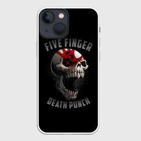 Чехол для iPhone 13 mini с принтом Five Finger Death Punch ,  |  | 5fdp | death | ffdp | finger | five | five finger death punch | punch | грув метал