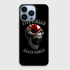 Чехол для iPhone 13 Pro с принтом Five Finger Death Punch ,  |  | Тематика изображения на принте: 5fdp | death | ffdp | finger | five | five finger death punch | punch | грув метал