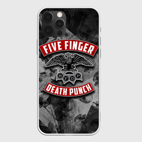 Чехол для iPhone 12 Pro с принтом Five Finger Death Punch , силикон | область печати: задняя сторона чехла, без боковых панелей | 5fdp | death | ffdp | finger | five | five finger death punch | punch | грув метал