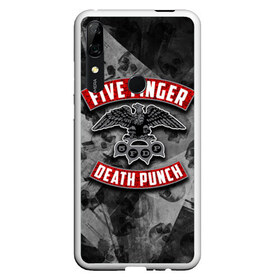 Чехол для Honor P Smart Z с принтом Five Finger Death Punch , Силикон | Область печати: задняя сторона чехла, без боковых панелей | Тематика изображения на принте: 5fdp | death | ffdp | finger | five | five finger death punch | punch | грув метал