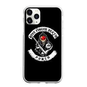 Чехол для iPhone 11 Pro матовый с принтом Five Finger Death Punch , Силикон |  | 5fdp | death | ffdp | finger | five | five finger death punch | punch | грув метал