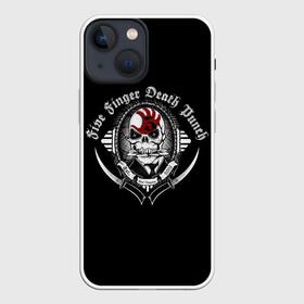 Чехол для iPhone 13 mini с принтом Five Finger Death Punch ,  |  | 5fdp | death | ffdp | finger | five | five finger death punch | punch | грув метал