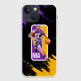 Чехол для iPhone 13 mini с принтом LA LAKERS   KOBE BRYANT ,  |  | Тематика изображения на принте: america | basketball | kobe bryant | la | la lakers | lakers | los angeles lakers | nba | usa | баскетбол | кобе брайант | лос анджелес лейкерс | нба | сша