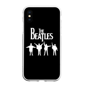 Чехол для iPhone XS Max матовый с принтом Beatles , Силикон | Область печати: задняя сторона чехла, без боковых панелей | Тематика изображения на принте: beatles | john lennon | liverpool four | ring | rock | битлз | джон леннон | джордж харрисон | ливерпульская четверка | мерсибит | пол маккартни | психоделический рок | ринго старр | рок | рок н ролл | хард рок