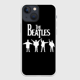 Чехол для iPhone 13 mini с принтом Beatles | Битлз (Z) ,  |  | Тематика изображения на принте: beatles | john lennon | liverpool four | ring | rock | битлз | джон леннон | джордж харрисон | ливерпульская четверка | мерсибит | пол маккартни | психоделический рок | ринго старр | рок | рок н ролл | хард рок