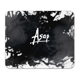 Коврик для мышки прямоугольный с принтом ASAP ROCKY , натуральный каучук | размер 230 х 185 мм; запечатка лицевой стороны | asap | asap rocky | hip hop | rakim mayers | асап | музыка | раким майерс | хип хоп