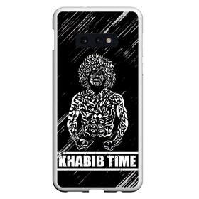 Чехол для Samsung S10E с принтом KHABIB , Силикон | Область печати: задняя сторона чехла, без боковых панелей | khabib | боец | борец | мма | нурмагомедов | орёл | хабиб