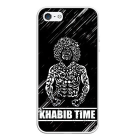 Чехол для iPhone 5/5S матовый с принтом KHABIB , Силикон | Область печати: задняя сторона чехла, без боковых панелей | khabib | боец | борец | мма | нурмагомедов | орёл | хабиб