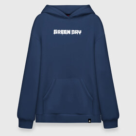 Худи SuperOversize хлопок с принтом GreenDay , 70% хлопок, 30% полиэстер, мягкий начес внутри | карман-кенгуру, эластичная резинка на манжетах и по нижней кромке, двухслойный капюшон
 | billie joe armstrong | greenday | rock | альтернативный | билли джо армстронг | гриндей | зеленый день | майк дёрнт | музыка | панк рок | поп панк | рок | тре кул