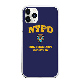 Чехол для iPhone 11 Pro матовый с принтом Бруклин 9-9 департамент NYPD , Силикон |  | Тематика изображения на принте: 99 | brooklyn 99 | police | бруклин | бруклин 9 9 | девять девять | департамент | джейк | джеффордс | значок | логотип | нью йорк | перальта | сериал | терри | чарльз бойл