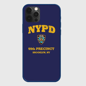 Чехол для iPhone 12 Pro с принтом Бруклин 9-9 департамент NYPD , силикон | область печати: задняя сторона чехла, без боковых панелей | Тематика изображения на принте: 99 | brooklyn 99 | police | бруклин | бруклин 9 9 | девять девять | департамент | джейк | джеффордс | значок | логотип | нью йорк | перальта | сериал | терри | чарльз бойл