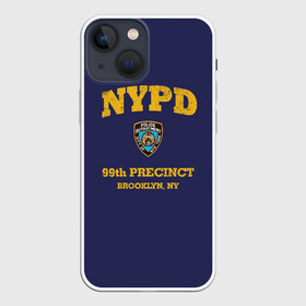 Чехол для iPhone 13 mini с принтом Бруклин 9 9 департамент NYPD ,  |  | Тематика изображения на принте: 99 | brooklyn 99 | police | бруклин | бруклин 9 9 | девять девять | департамент | джейк | джеффордс | значок | логотип | нью йорк | перальта | сериал | терри | чарльз бойл