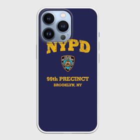 Чехол для iPhone 13 Pro с принтом Бруклин 9 9 департамент NYPD ,  |  | 99 | brooklyn 99 | police | бруклин | бруклин 9 9 | девять девять | департамент | джейк | джеффордс | значок | логотип | нью йорк | перальта | сериал | терри | чарльз бойл