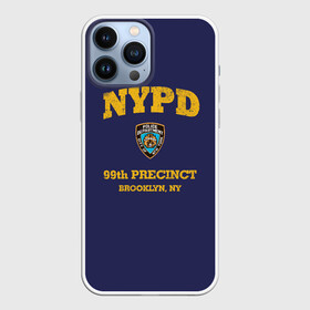 Чехол для iPhone 13 Pro Max с принтом Бруклин 9 9 департамент NYPD ,  |  | Тематика изображения на принте: 99 | brooklyn 99 | police | бруклин | бруклин 9 9 | девять девять | департамент | джейк | джеффордс | значок | логотип | нью йорк | перальта | сериал | терри | чарльз бойл