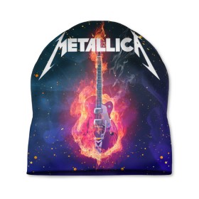Шапка 3D с принтом Metallica(+спина) , 100% полиэстер | универсальный размер, печать по всей поверхности изделия | Тематика изображения на принте: james alan hetfield | rock | джеймс хетфилд | кирк хэмметт | ларс ульрих | металлика | музыка | роберт трухильо | рок | трэш метал | хеви метал
