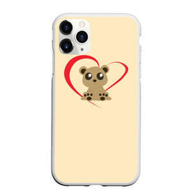Чехол для iPhone 11 Pro Max матовый с принтом Мишка , Силикон |  | Тематика изображения на принте: 8марта | brown bear | gift | girls | heart | love | march 8 | plush | spring | весна | девочки | девушкам | коричневый медведь | любовь | мишка | плюшевый | подарок | сердце