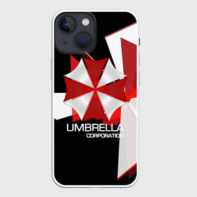 Чехол для iPhone 13 mini с принтом UMBRELLA CORP. ,  |  | biohazard | biohazard 7 | crocodile | fang | game | hand | monster | new umbrella | resident evil | resident evil 7 | umbrella | umbrella corp | umbrella corporation | zombie | обител