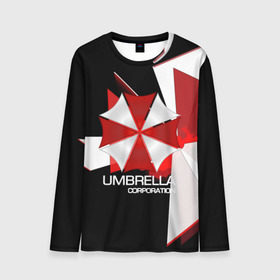 Мужской лонгслив 3D с принтом UMBRELLA CORP. , 100% полиэстер | длинные рукава, круглый вырез горловины, полуприлегающий силуэт | biohazard | biohazard 7 | crocodile | fang | game | hand | monster | new umbrella | resident evil | resident evil 7 | umbrella | umbrella corp | umbrella corporation | zombie | обител