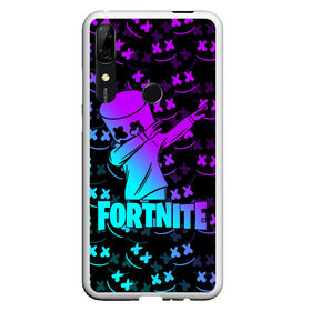 Чехол для Honor P Smart Z с принтом FORTNITE X MARSHMELLO , Силикон | Область печати: задняя сторона чехла, без боковых панелей | Тематика изображения на принте: fortnite | fortnite 2 | fortnite x | marshmello | ninja | ninja hyper streamer | ninja streamer | streamer | tyler blevins | маршмелло | ниндзя | фортнайт | фортнайт 2 | фортнайт глава 2