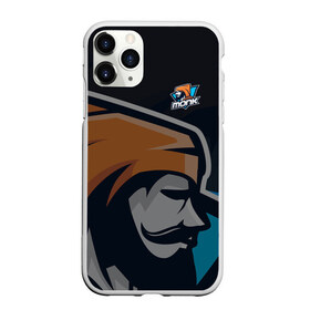 Чехол для iPhone 11 Pro Max матовый с принтом Форма Monk , Силикон |  | design | logo | mascot | баскетбол | герои | звери | киберспорт | подрясник | религия | спортивная | стиль | талисман | фитнес | форма | футбол | человек | яркие