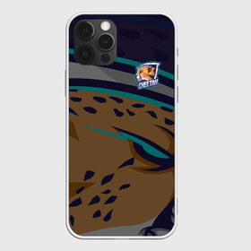 Чехол для iPhone 12 Pro Max с принтом Форма Cheetah , Силикон |  | design | logo | mascot | баскетбол | гепард | герои | животное | звери | зверь | киберспорт | кошка | охота | рысь | спортивная | стиль | талисман | фитнес | форма | футбол | хищник | яркие