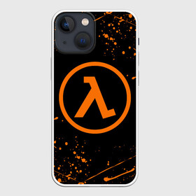 Чехол для iPhone 13 mini с принтом HALF LIFE | ХАЛФ ЛАЙФ ,  |  | aperture laboratories | black mesa | gordon freeman | half life | half life 3 | valve | блэк меса | вэлв | гордон фриман | халф лайф