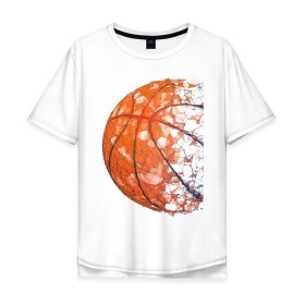 Мужская футболка хлопок Oversize с принтом BasketBall Style , 100% хлопок | свободный крой, круглый ворот, “спинка” длиннее передней части | air | ball | balls | basket | basketball | bulls | game | hip hop | jordan | kobi | lakers | nba | oneill | play | rap | shakil | shaq | sport | баскет | баскетбол | джордан | зож | игра | играть | инста | нба | спорт | стиль | шакил