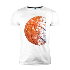 Мужская футболка премиум с принтом BasketBall Style , 92% хлопок, 8% лайкра | приталенный силуэт, круглый вырез ворота, длина до линии бедра, короткий рукав | air | ball | balls | basket | basketball | bulls | game | hip hop | jordan | kobi | lakers | nba | oneill | play | rap | shakil | shaq | sport | баскет | баскетбол | джордан | зож | игра | играть | инста | нба | спорт | стиль | шакил