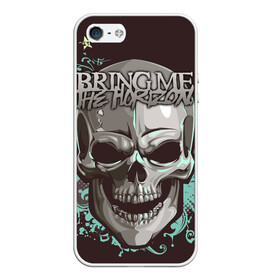 Чехол для iPhone 5/5S матовый с принтом Bring Me the Horizon , Силикон | Область печати: задняя сторона чехла, без боковых панелей | bmth | metal | music | official | rca records label | rock | sempiternal | video | британская | группа | дэткор | поп | рок