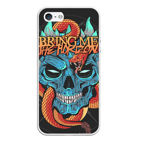 Чехол для iPhone 5/5S матовый с принтом Bring Me the Horizon , Силикон | Область печати: задняя сторона чехла, без боковых панелей | bmth | metal | music | official | rca records label | rock | sempiternal | video | британская | группа | дэткор | поп | рок