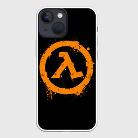 Чехол для iPhone 13 mini с принтом HALF LIFE | ХАЛФ ЛАЙФ (Z) ,  |  | aperture laboratories | black mesa | gordon freeman | half life | half life 3 | valve | блэк меса | вэлв | гордон фриман | халф лайф