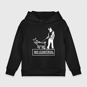 Детское худи Oversize хлопок с принтом No control - Banksy  , френч-терри — 70% хлопок, 30% полиэстер. Мягкий теплый начес внутри —100% хлопок | боковые карманы, эластичные манжеты и нижняя кромка, капюшон на магнитной кнопке | banksy | анархизм | андерграунд | антивоенное движение | антиимпериализм | антикапитализм | арт | бенкс | бенкси | бристоль | бэнкс | бэнкси | граффити | из англии | картина | на стене | нигилизм