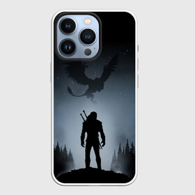 Чехол для iPhone 13 Pro с принтом ВЕДЬМАК ,  |  | geralt | the witcher | the witcher wild hunt | witcher | wolf | ведьмак | ведьмак 3 | волк | геральт | охотник
