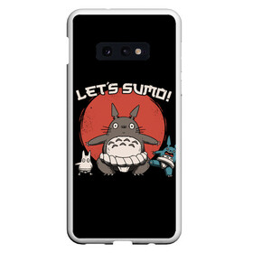 Чехол для Samsung S10E с принтом TOTORO , Силикон | Область печати: задняя сторона чехла, без боковых панелей | anime | ghibli | japan | manga | totoro | аниме | манга | миядзаки | мой сосед | тоторо | япония