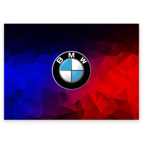 Поздравительная открытка с принтом BMW NEON , 100% бумага | плотность бумаги 280 г/м2, матовая, на обратной стороне линовка и место для марки
 | Тематика изображения на принте: bmw | bmw motorsport | bmw performance | carbon | m | motorsport | performance | sport | бмв | карбон | моторспорт | спорт