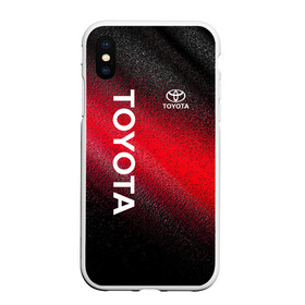 Чехол для iPhone XS Max матовый с принтом TOYOTA , Силикон | Область печати: задняя сторона чехла, без боковых панелей | Тематика изображения на принте: land cruiser | toyota camry | toyota corolla | ленд крузер | тойота | тойота камри | тойота королла | тойота крузер | тойота ленд | тойота ленд крузер | тойота прадо | тойота рав 4