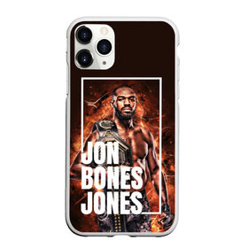 Чехол для iPhone 11 Pro Max матовый с принтом Jon Jones , Силикон |  | bones jones | jon bones jones | jon jones | jonny bones | jonnybones | mma | ufc | джон джонс | мма